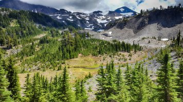 Day 3 - Trail to Opie Dilldock Pass - going up...