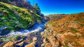 Lower Ravine Falls Creek
